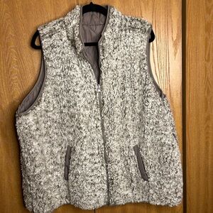 Reversible Sherpa vest